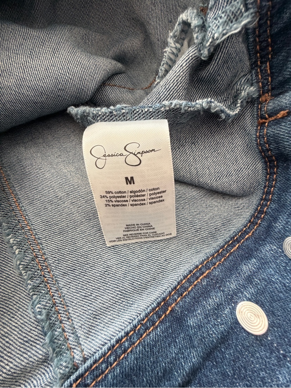 Jessic Simpson Jean jacket - Picture 4 of 4